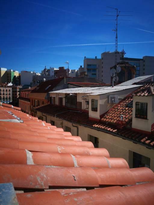 Modern Top Floor Loft At Malasana'S Heart Madri Exterior foto